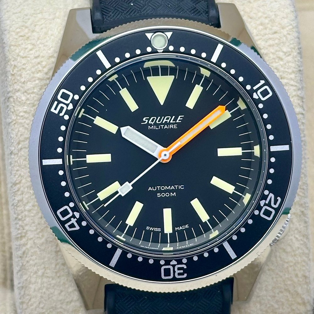 Squale 1521 Militaire Black
