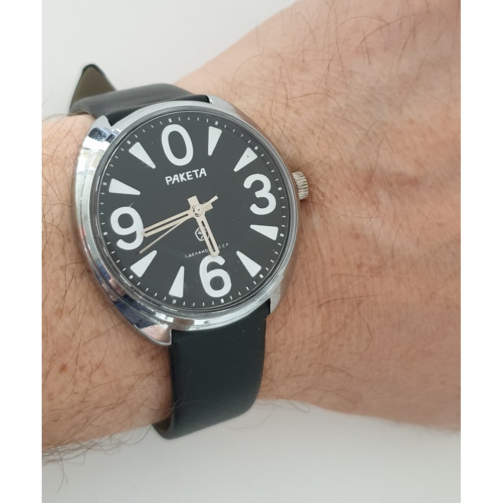 Raketa Classic Black Dial