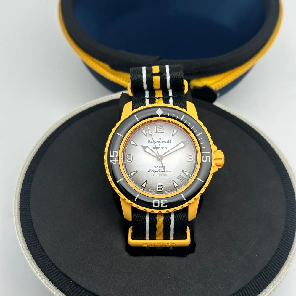 Swatch Swatch x Blancpain Fifty Fathoms Pacific Ocean