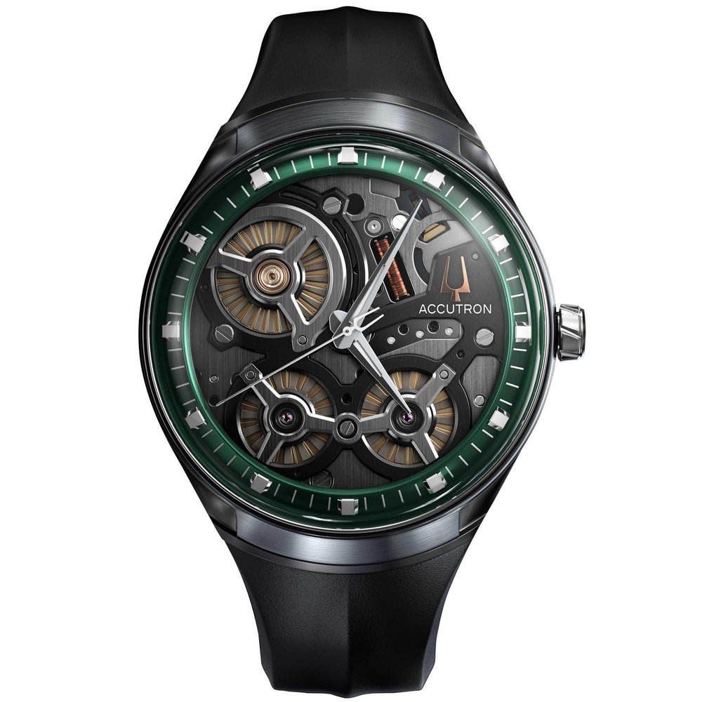Accutron Spaceview 2020 Electrostatic Black Dial