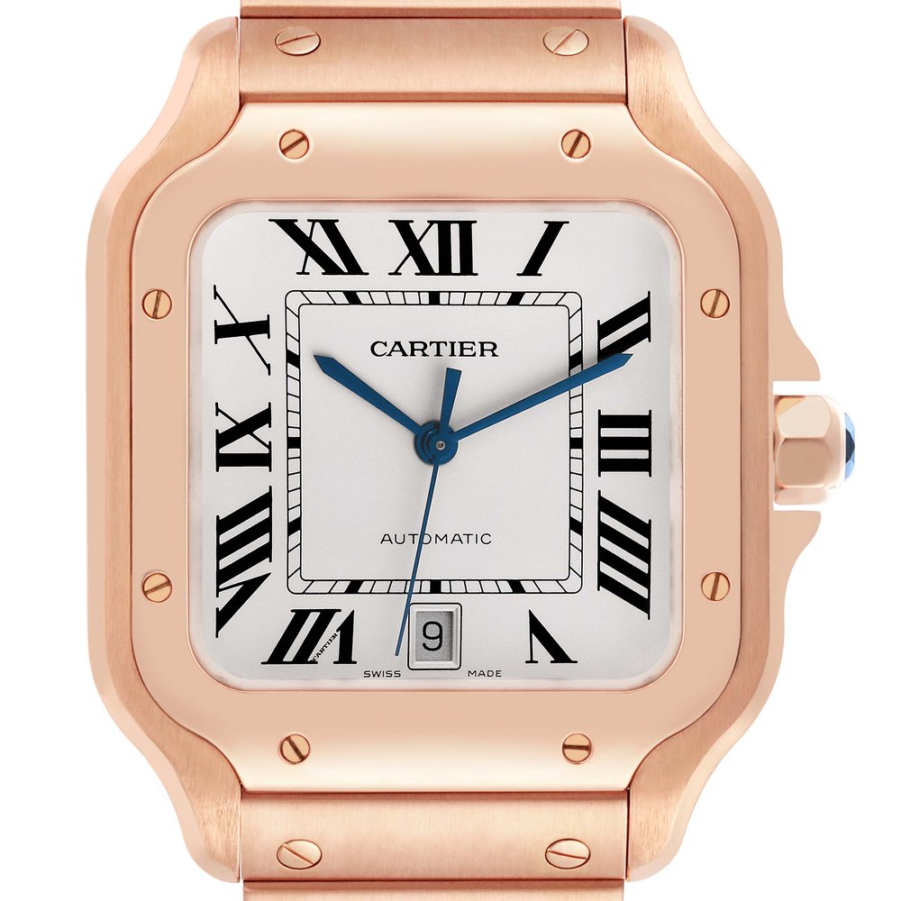 Cartier Santos de Cartier Medium Rose Gold