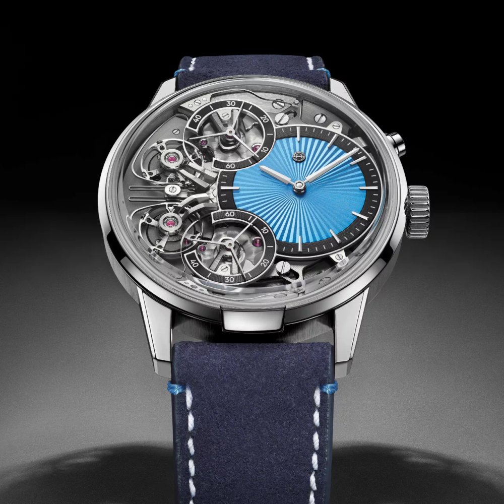 Armin Strom Mirrored Force Resonance Electric Blue