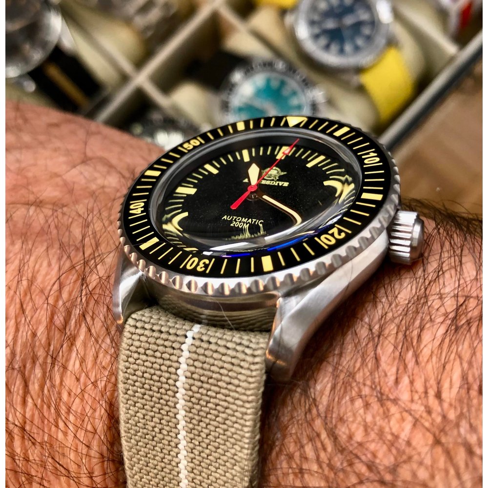 ADDIESDIVE Turtle Diver NH35A Black