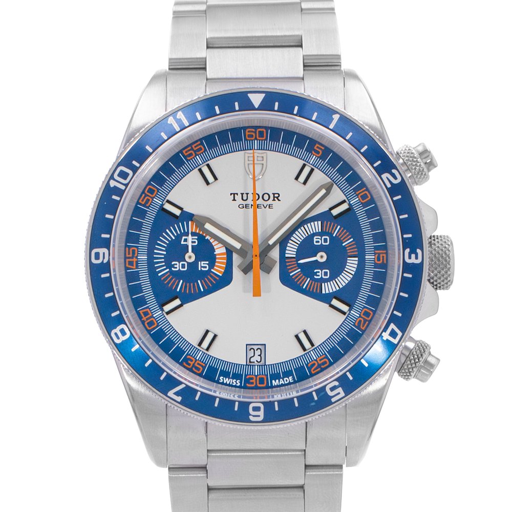 Tudor Heritage Chrono Blue Leather