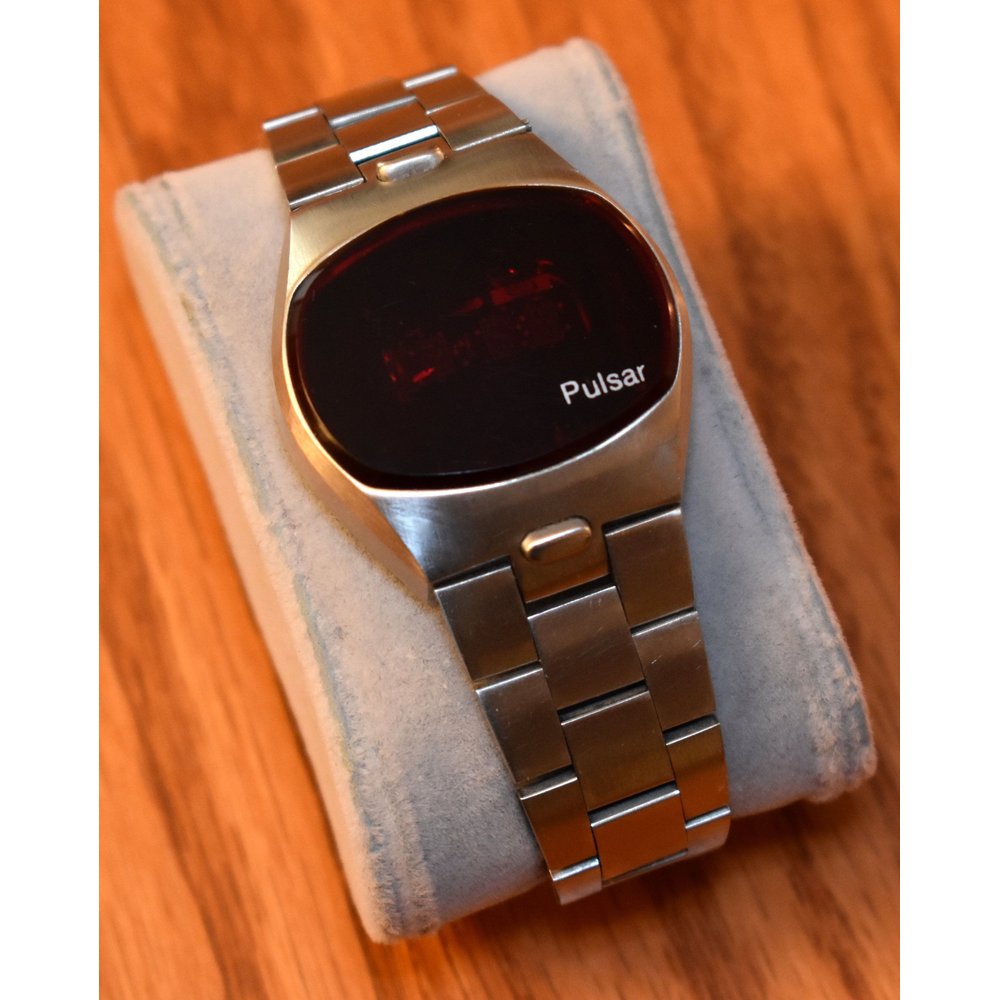 Pulsar Digital World Time Chronograph