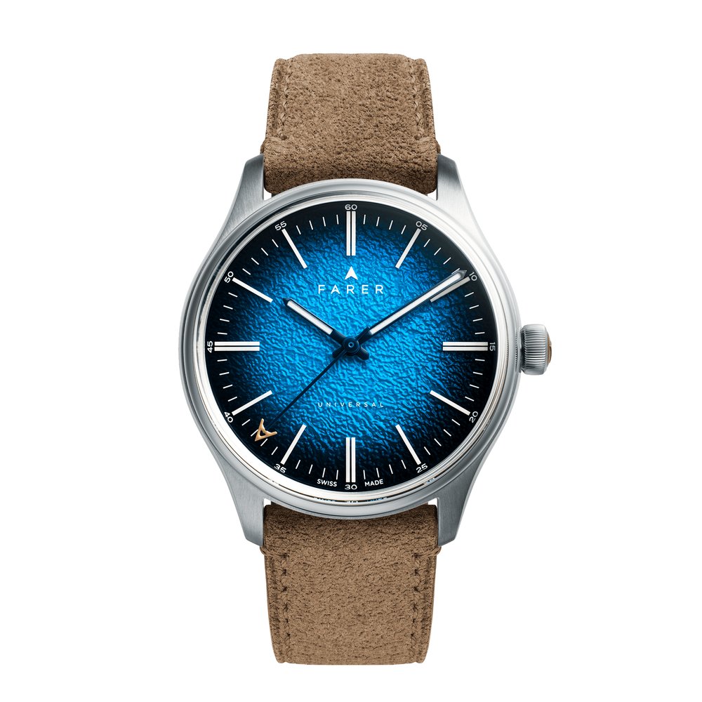 Farer Lander IV GMT 39.5mm Pink Sunburst