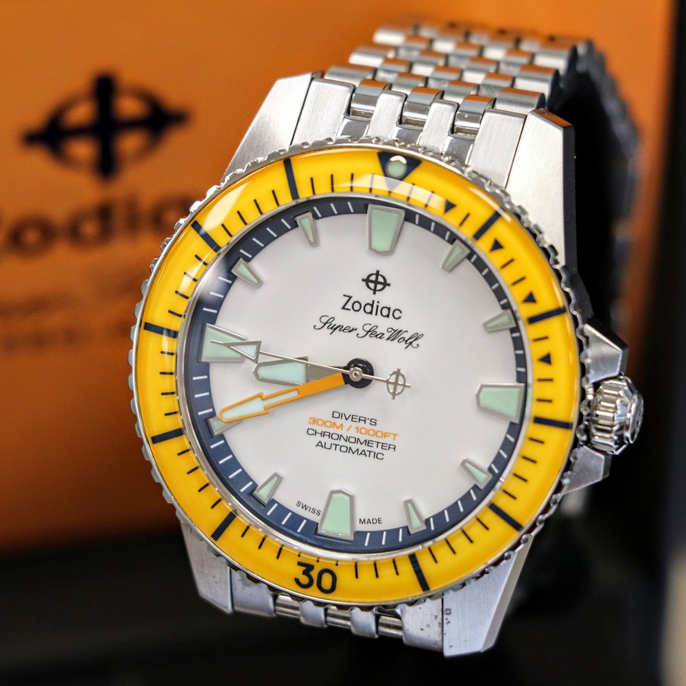 Zodiac Super Sea Wolf 53 Skin Diver Automatic (Expanded Colorway)