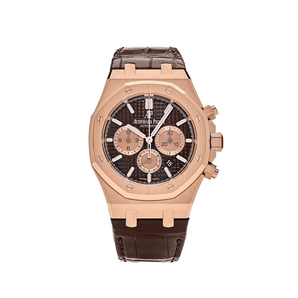 Audemars Piguet Royal Oak Selfwinding 41mm Rose Gold Brown