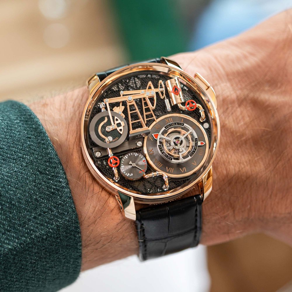 Seagull 18K Gold Double Axis Tourbillon 44mm