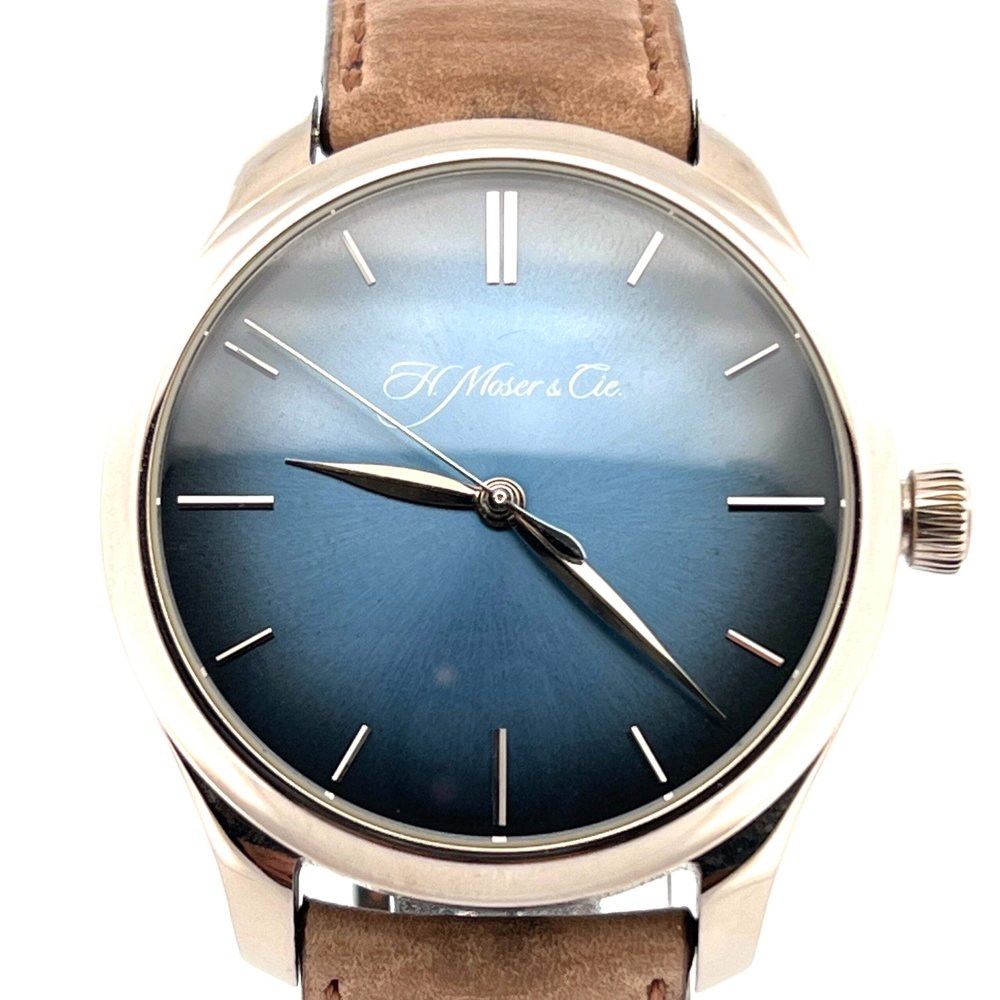 H. Moser & Cie Funky Blue Endeavour Centre Seconds