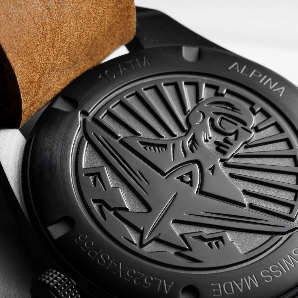 Alpina Startimer Pilot Automatic Black PVD