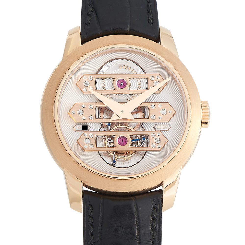 Girard-Perregaux Tourbillon with Three Gold Bridges Titanium