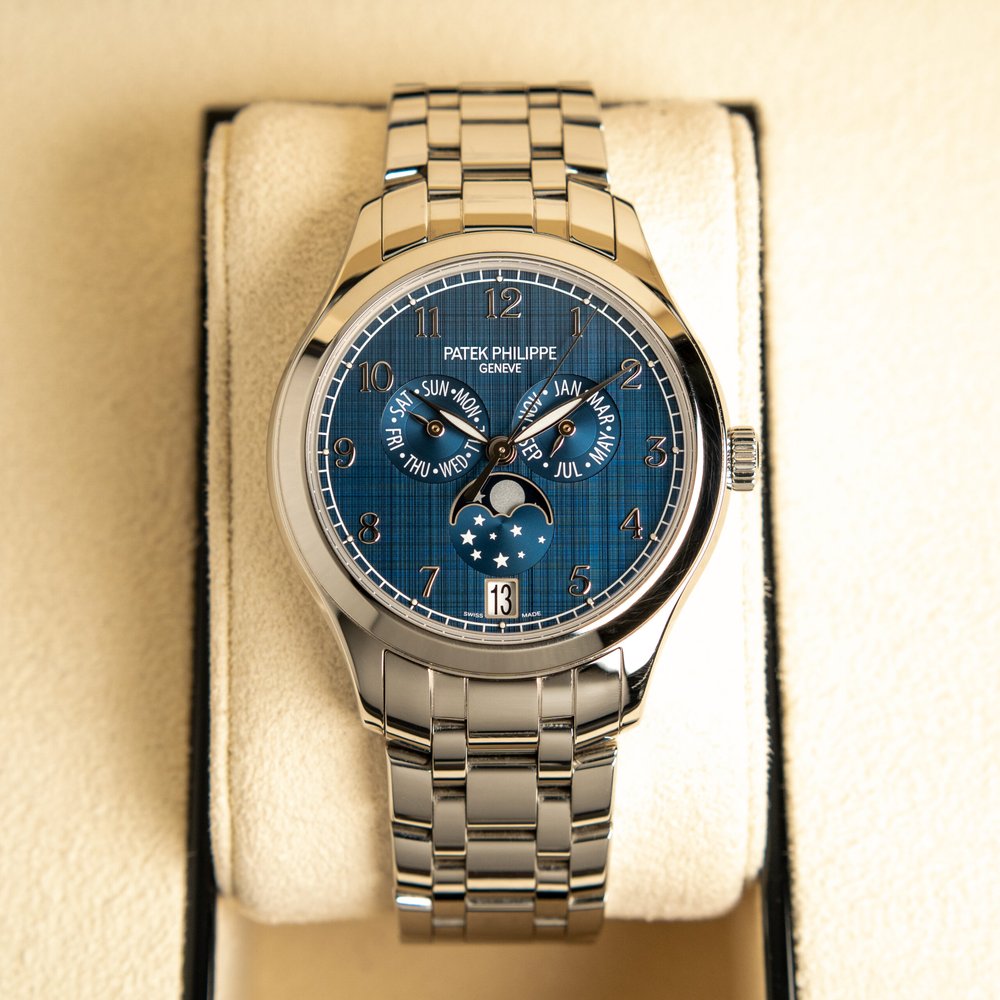 Patek Philippe Complications Annual Calendar Moon Phase