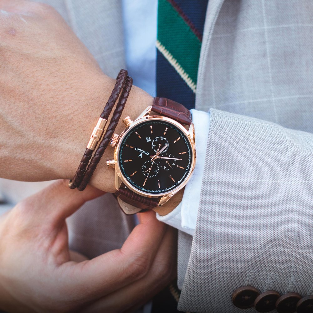 Vincero Chrono S 40 — Rose Gold