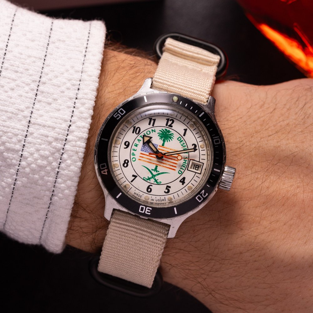 Vostok Amphibia 710 Desert Storm