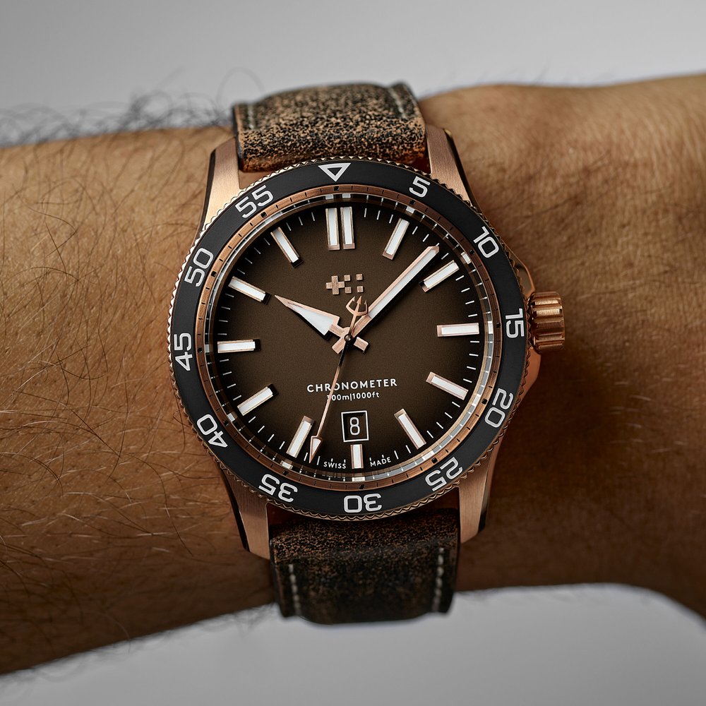 Christopher Ward C60 Trident Bronze 600