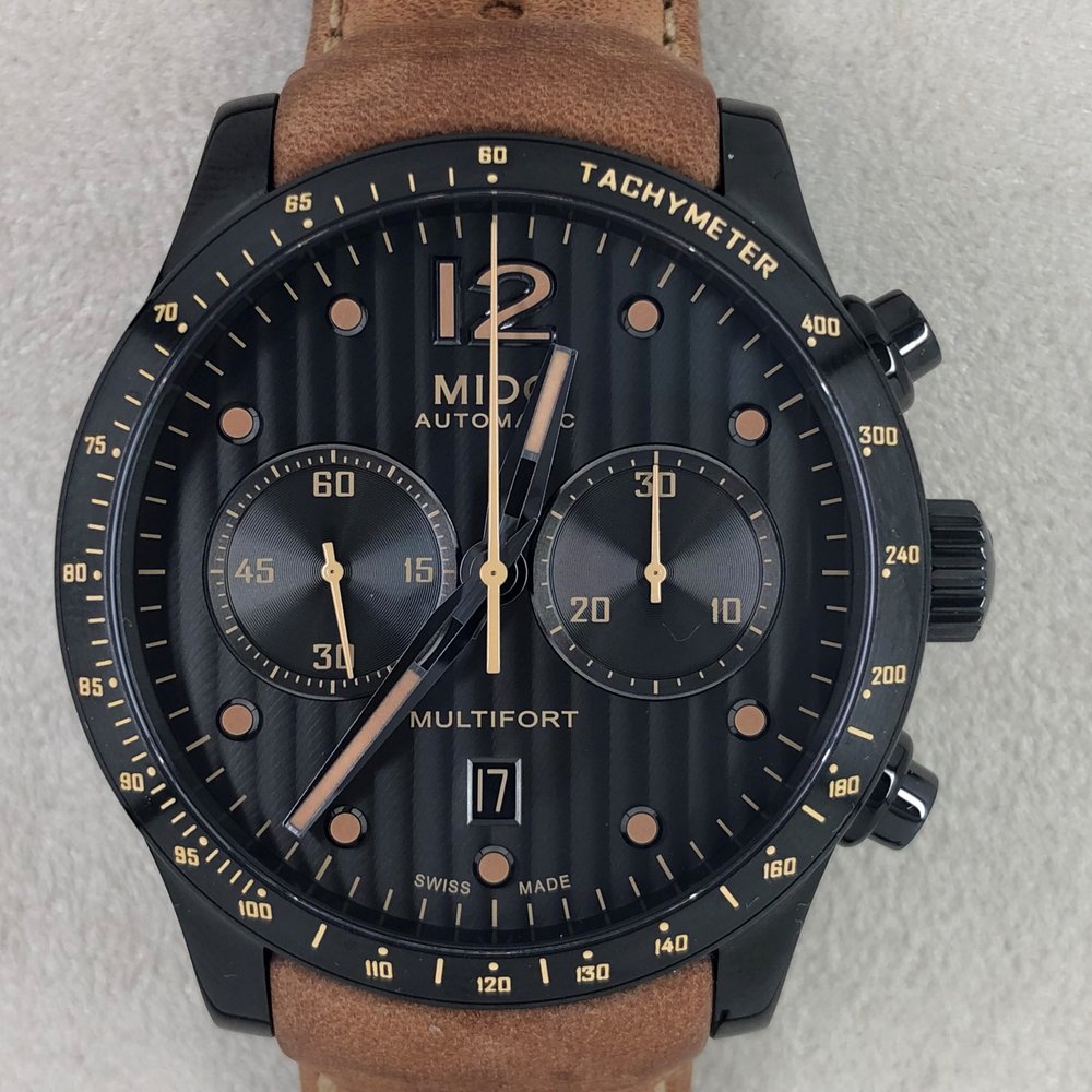 Mido Multifort Chronograph (Black)
