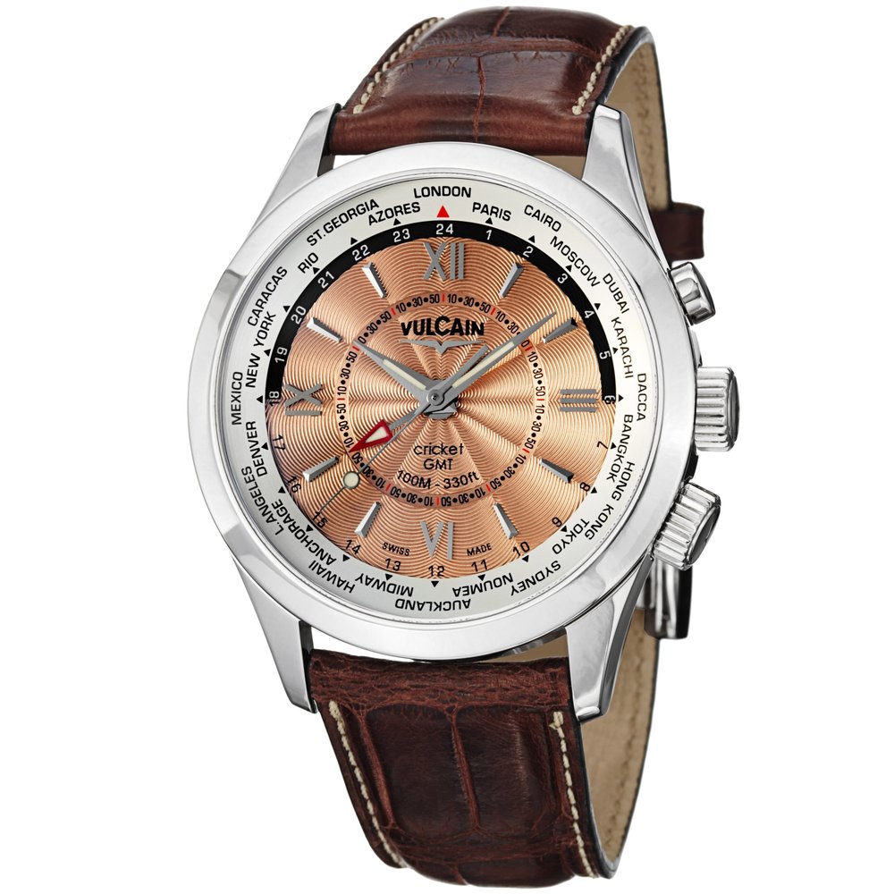 Vulcain Cricket Aviator Dual Time