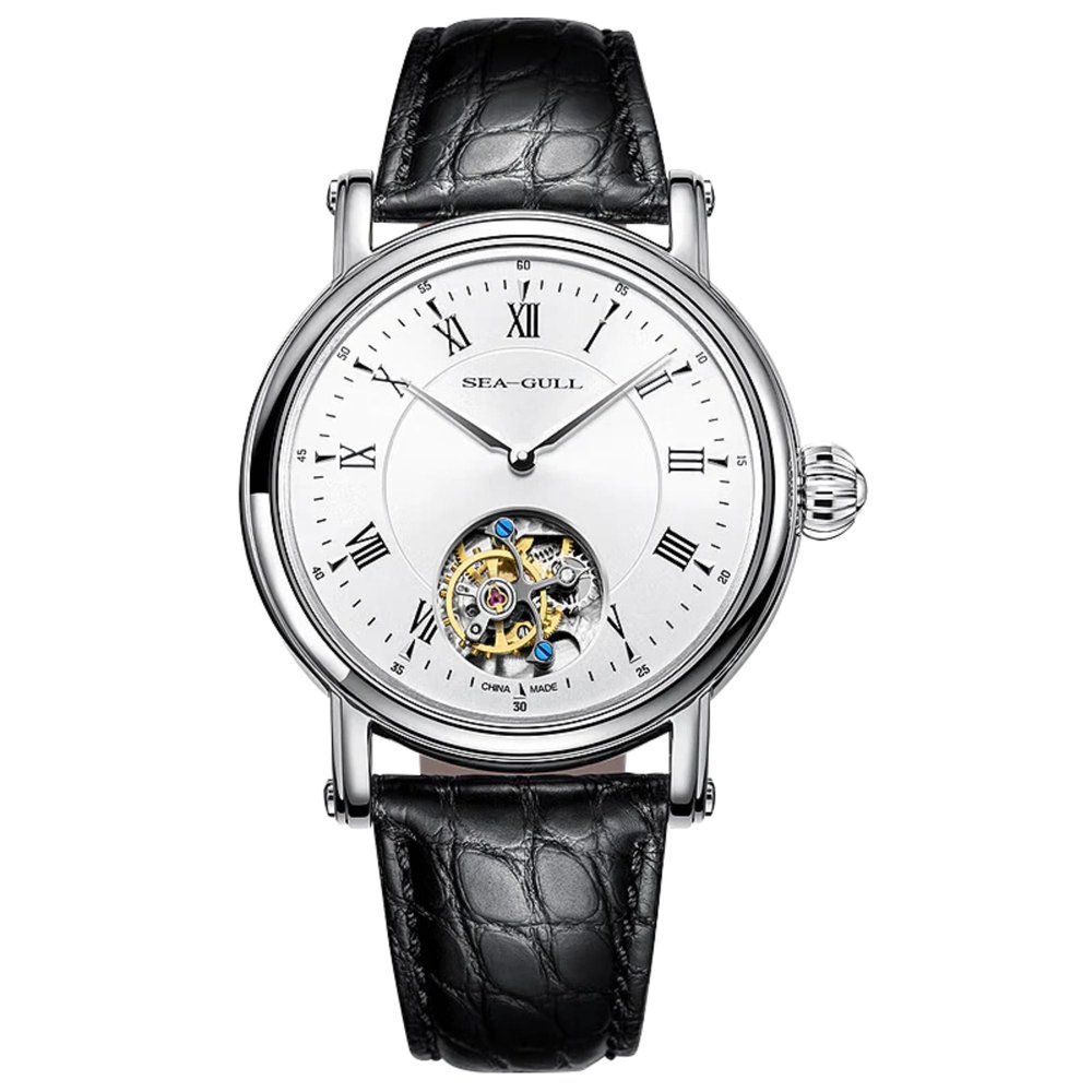 Seagull Off-Center Tourbillon Antidromic Calendar 41mm