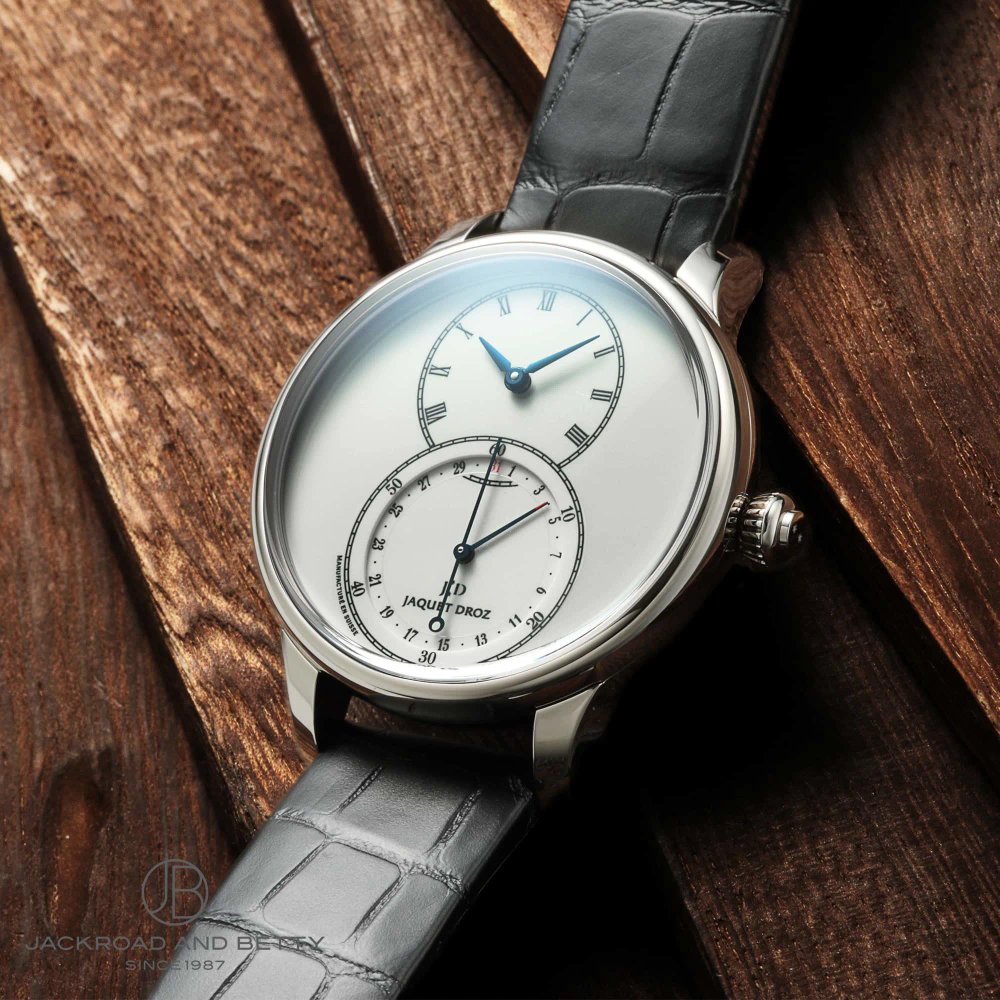Jaquet Droz Grande Seconde Quantième Ivory Enamel