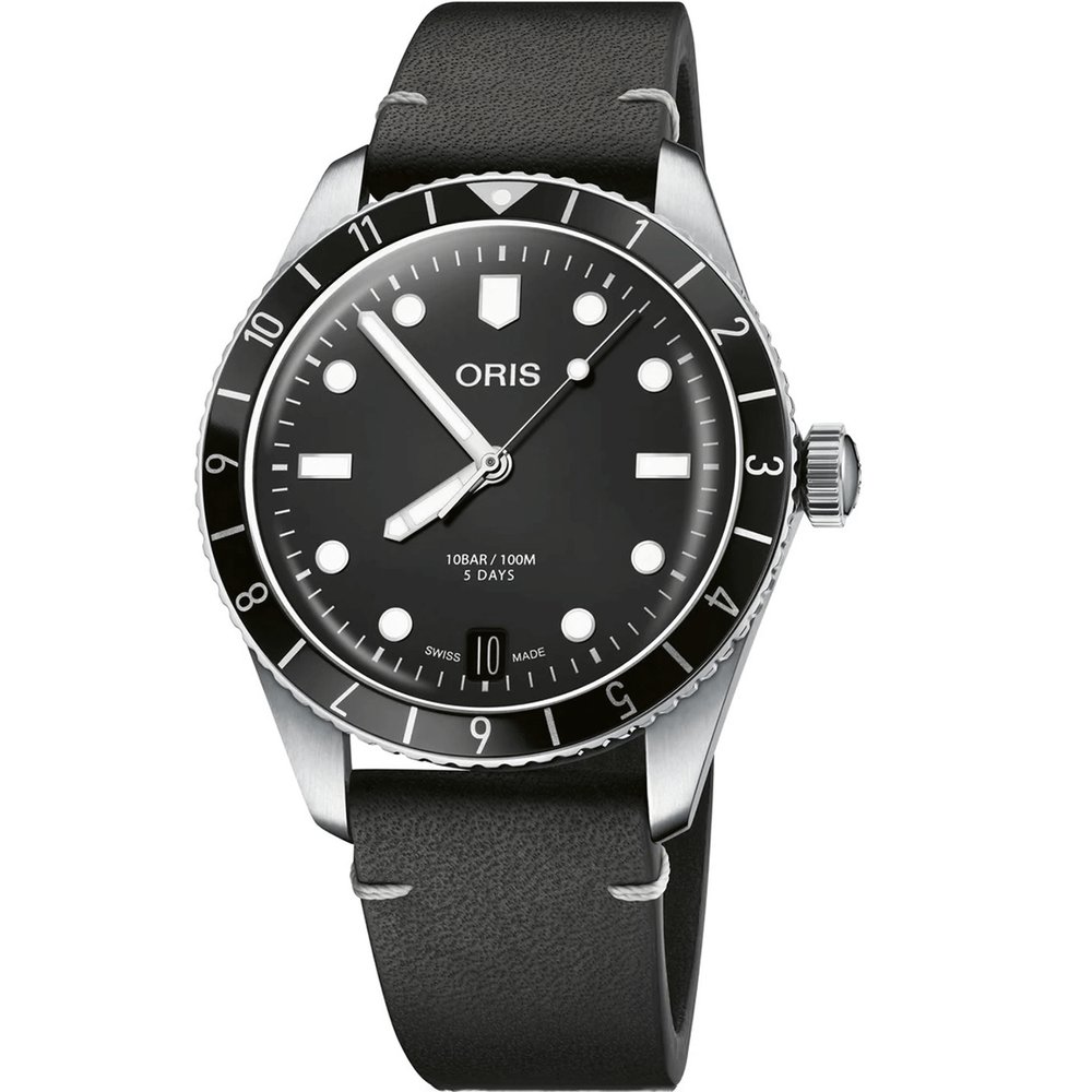 Oris Divers Sixty-Five Calibre 400 Steel Bracelet Black