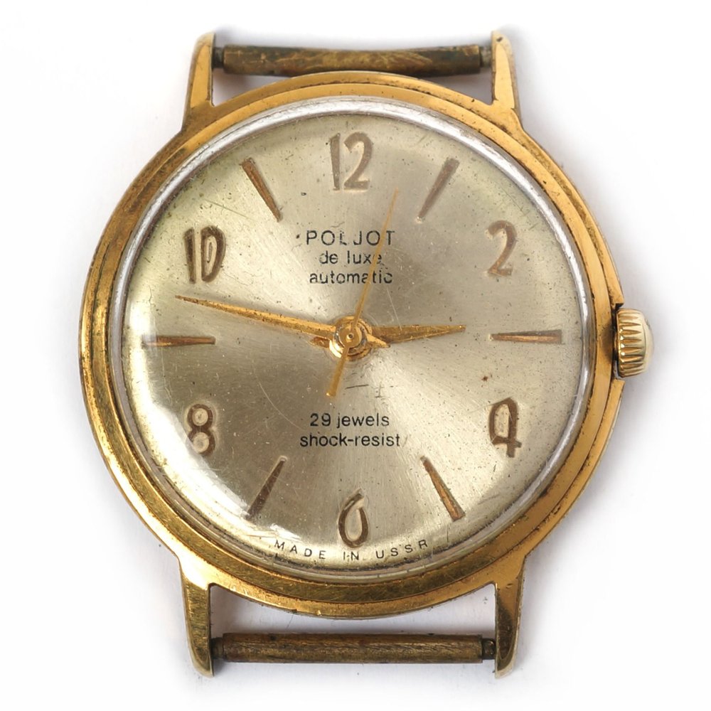 Poljot President De Luxe Gold Plated