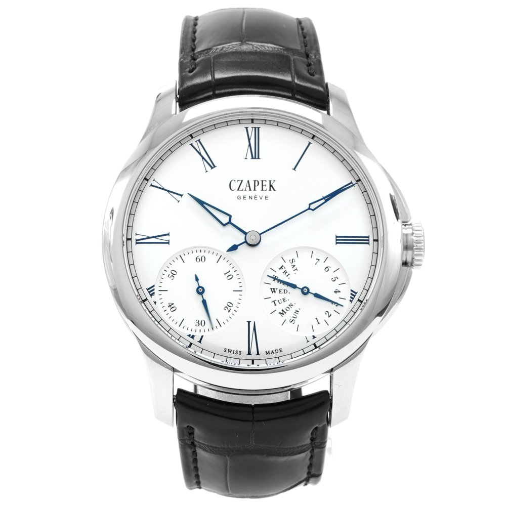Czapek Quai des Bergues No. 26 Steel Smoke