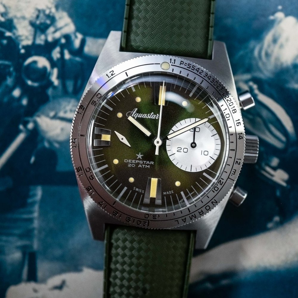 Aquastar Deepstar Chronograph