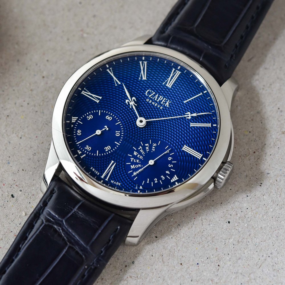 Czapek Quai des Bergues No. 26 Cobalt Blue