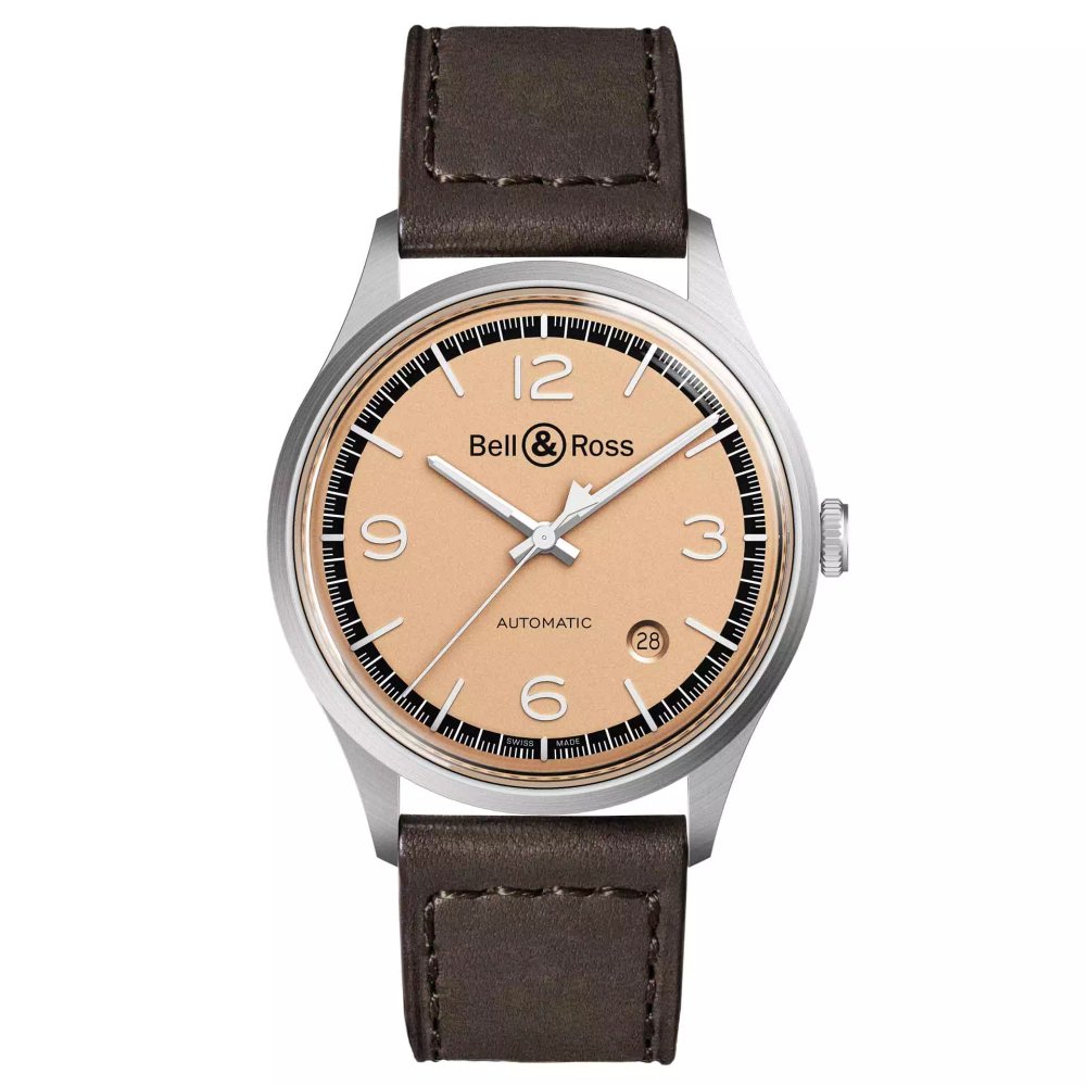 Bell & Ross BR V1-92 Steel White Dial