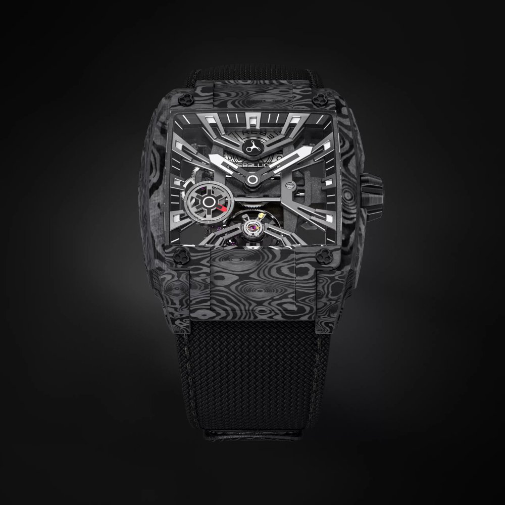 Rebellion Re-Volt 3 Hands Carbon Colored