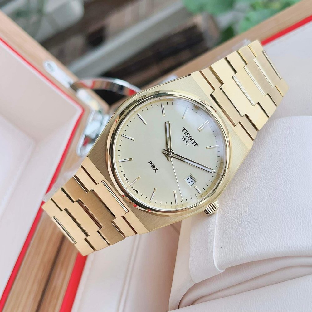 Tissot PRX Quartz Champagne