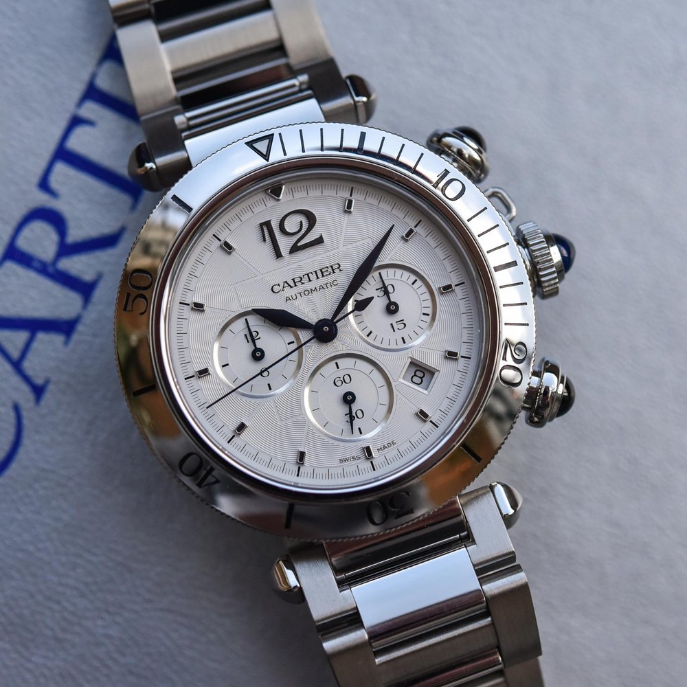 Cartier Pasha de Cartier 41mm Steel & Gold