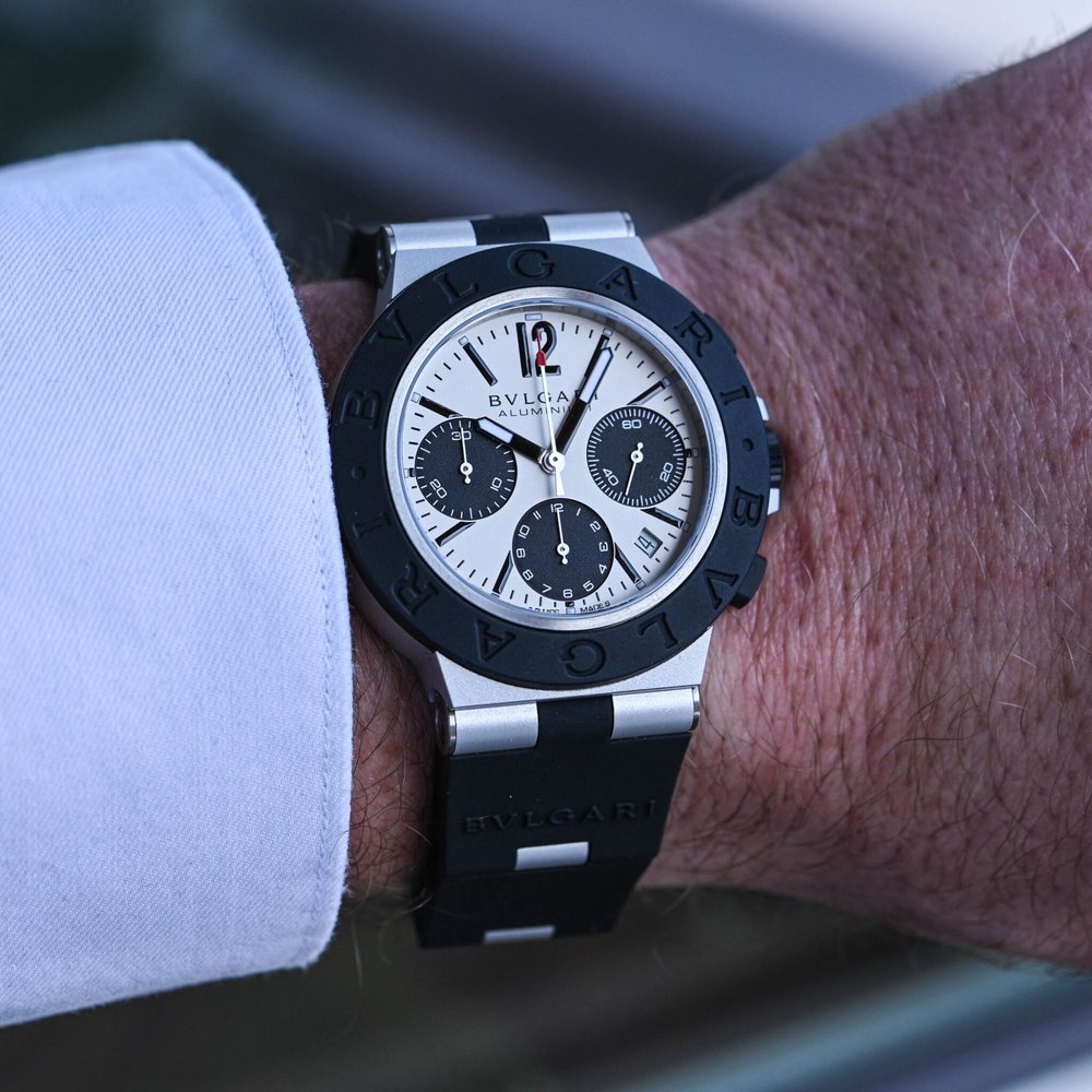 Bulgari Aluminium Chronograph 40mm Earthea