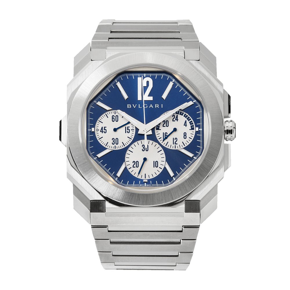 Bulgari Octo Finissimo Chronograph GMT Steel