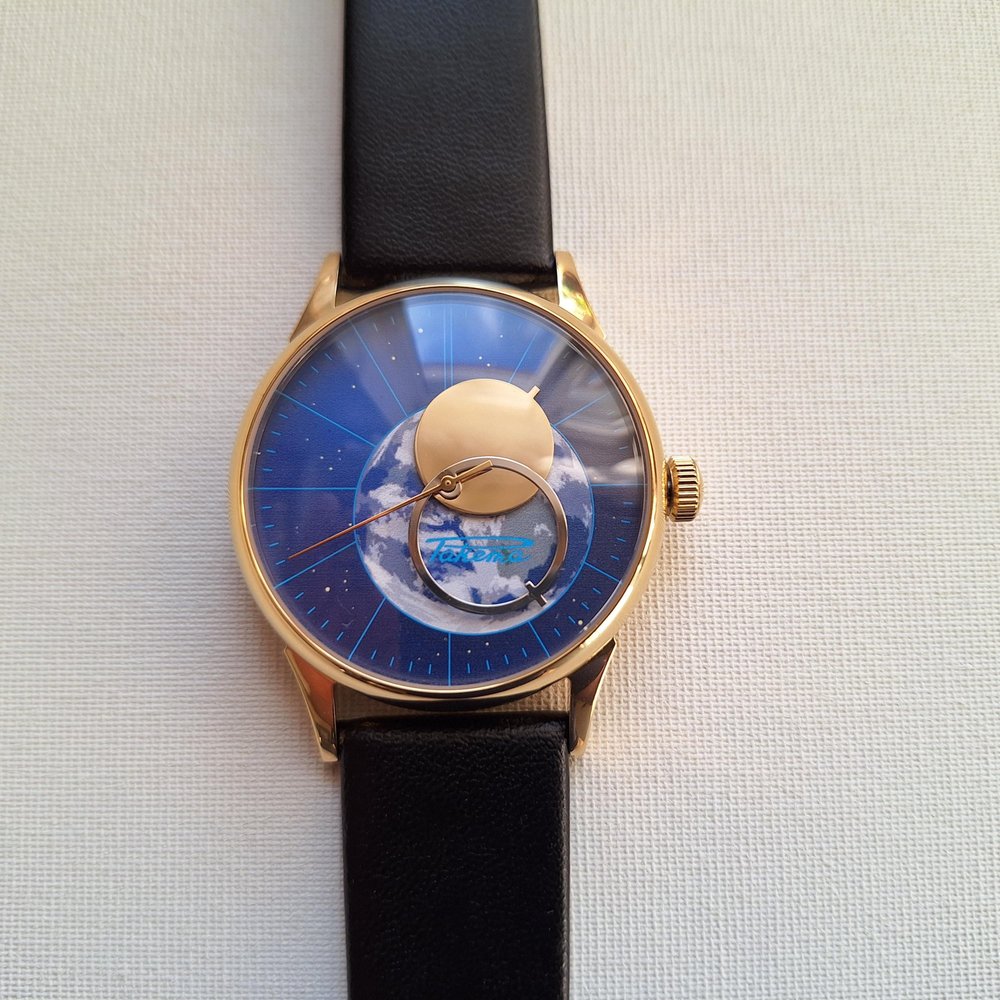Raketa Copernicus Blue Dial