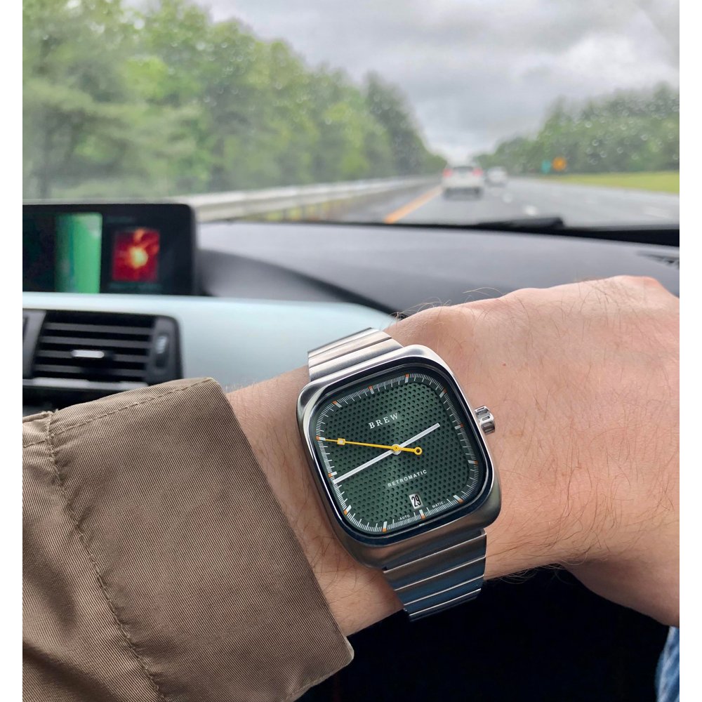 Brew Watch Co. Retromatic Green