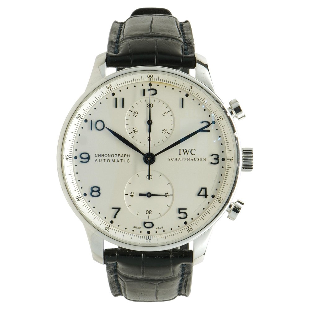 IWC Schaffhausen Portugieser Chronograph (Silver Dial)