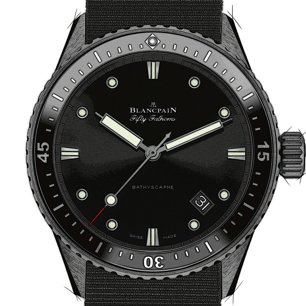 Blancpain Fifty Fathoms Bathyscaphe (Red)