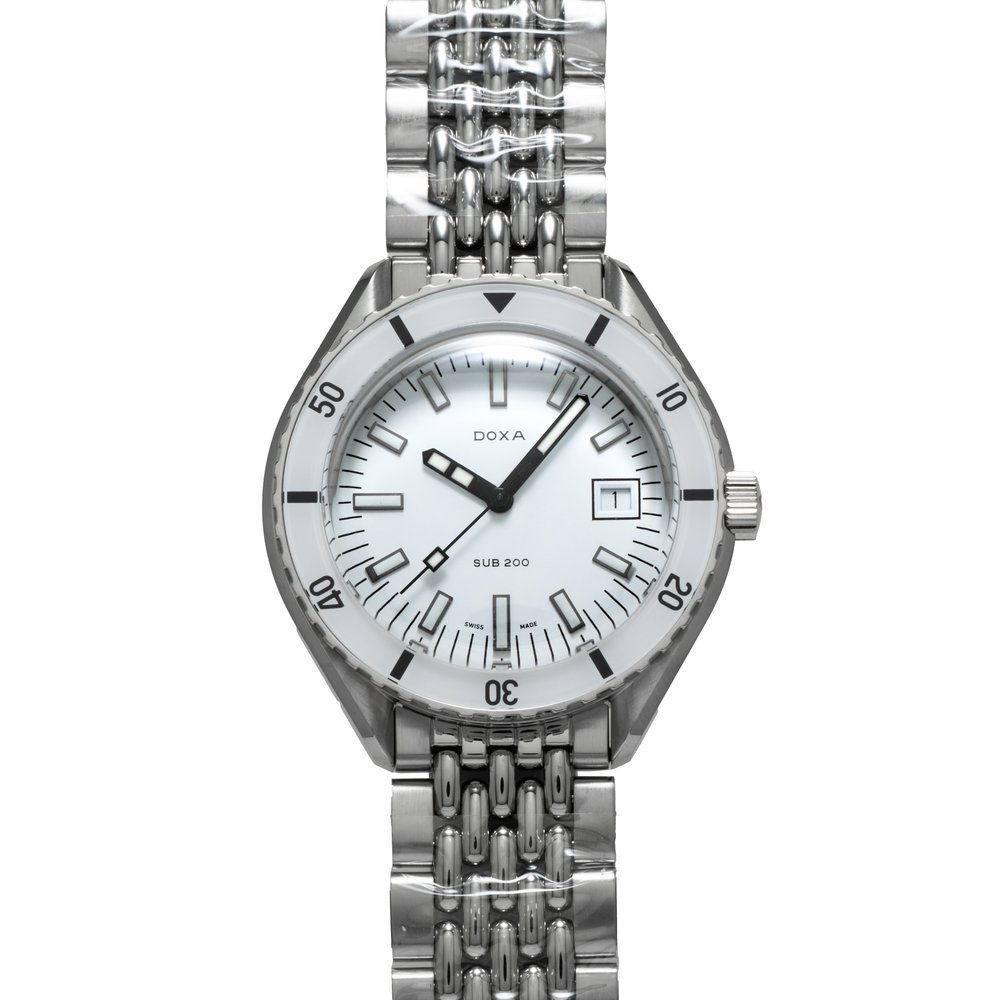 Doxa SUB 200 Whitepearl