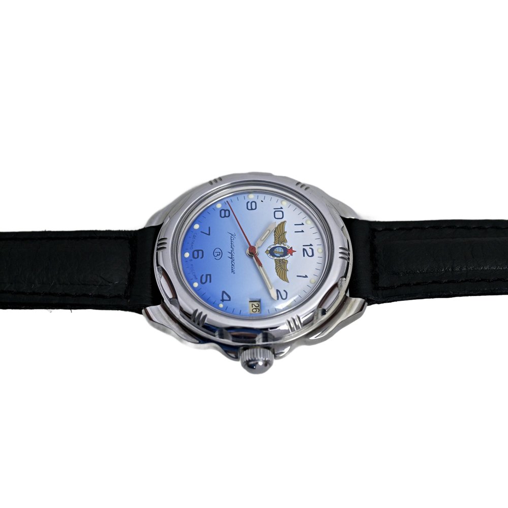 Vostok Komandirskie Rocket Blue Dial
