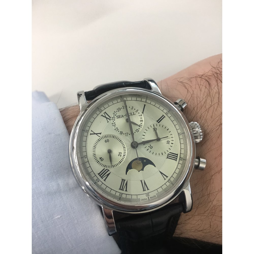 Seagull M199S Moonphase Chronograph