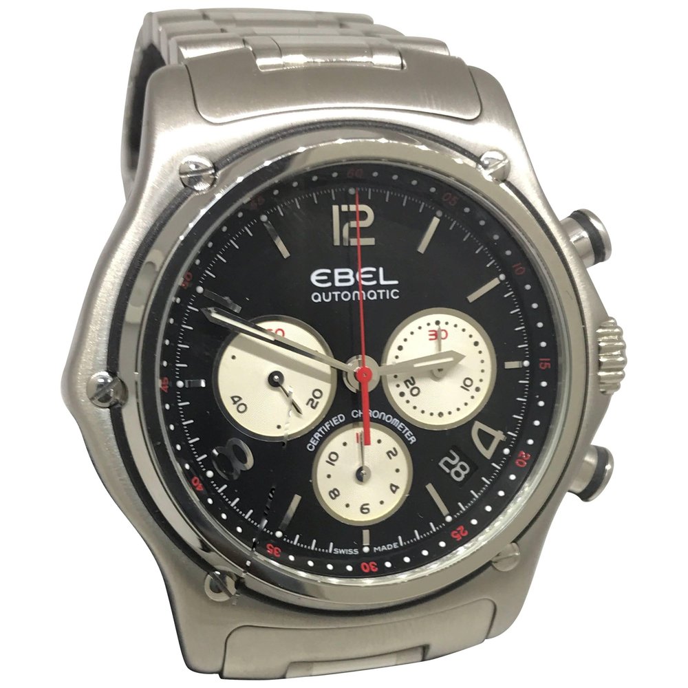 Ebel 1911 Automatic 40mm Black Dial Steel