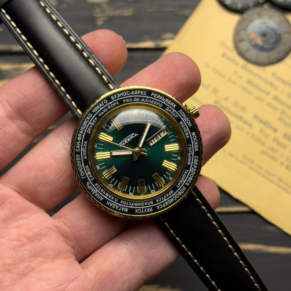 Raketa World Time Automatic
