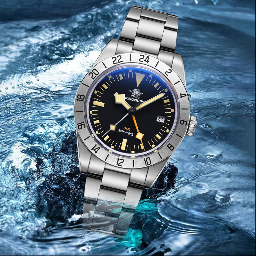 ADDIESDIVE GMT Diver NH34 Blue