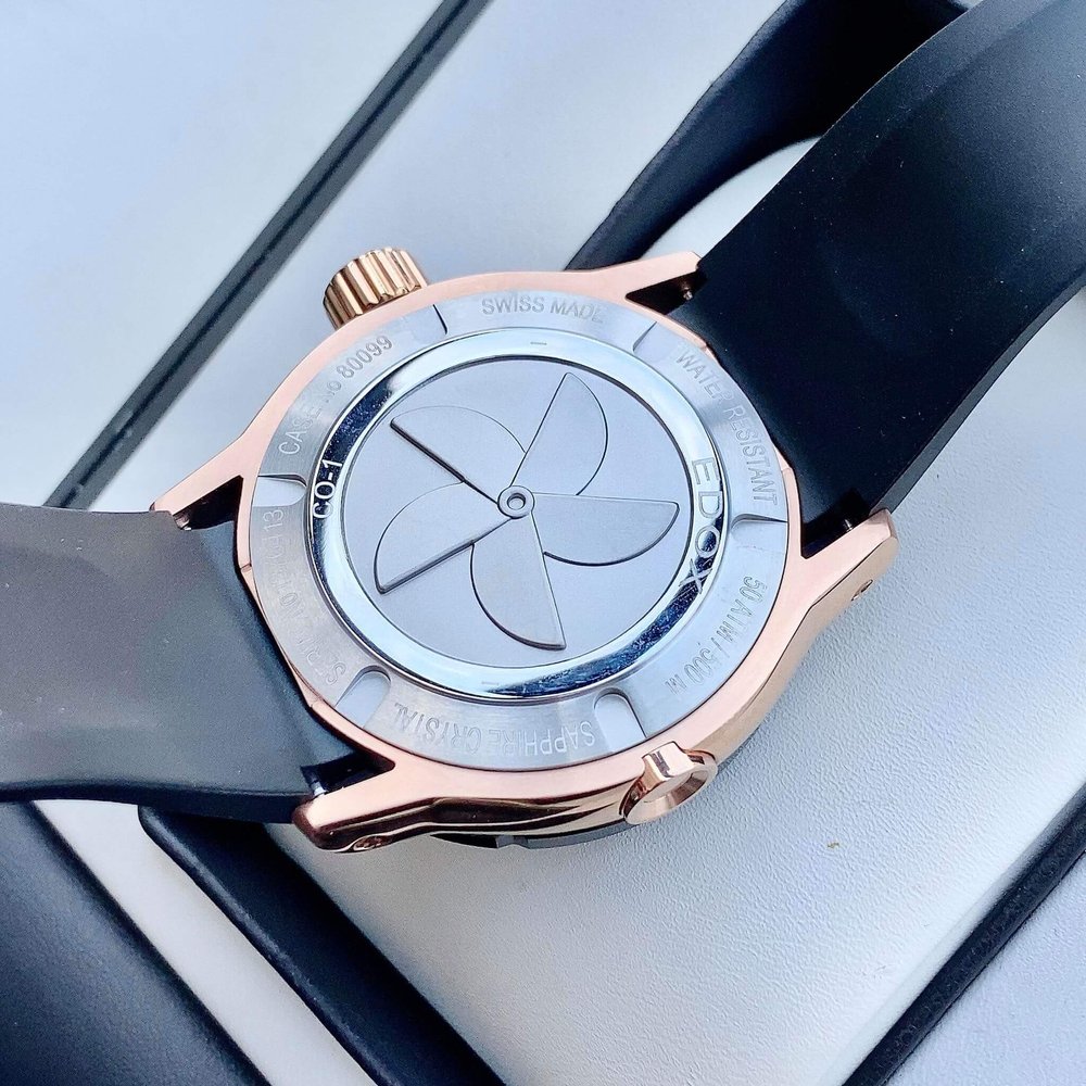 Edox Chronoffshore-1 Open Heart Automatic