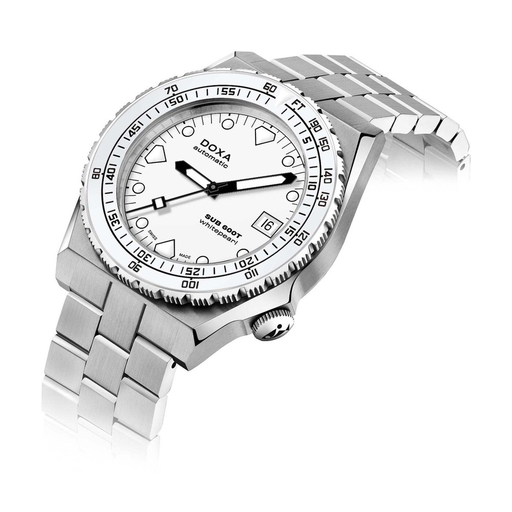 Doxa SUB 600T Whitepearl