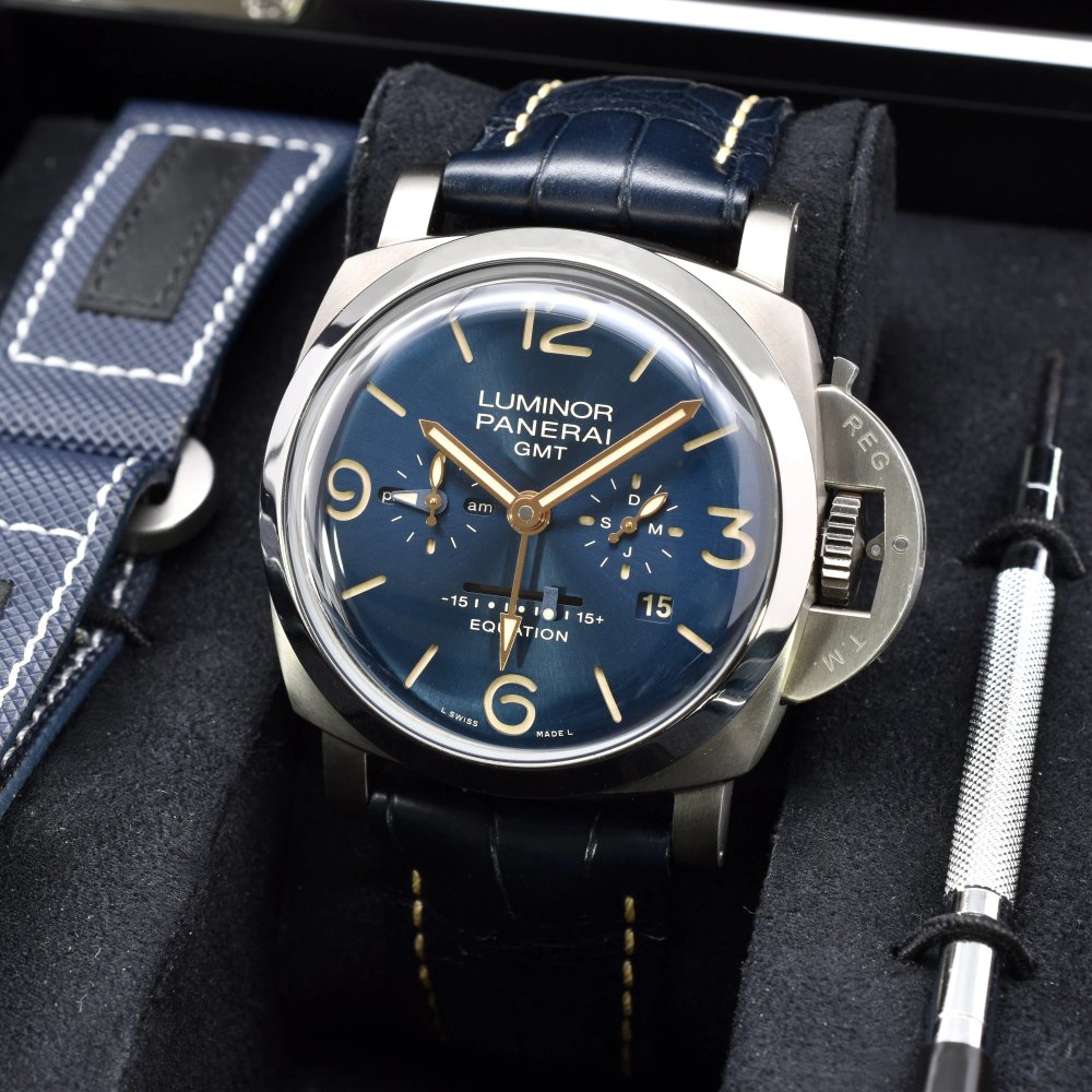 Panerai Luminor 1950 Perpetual Calendar Equation of Time Titanio 47mm