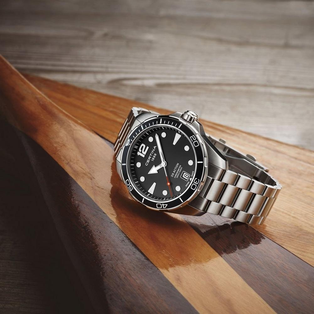 Certina DS Action Diver GMT Black