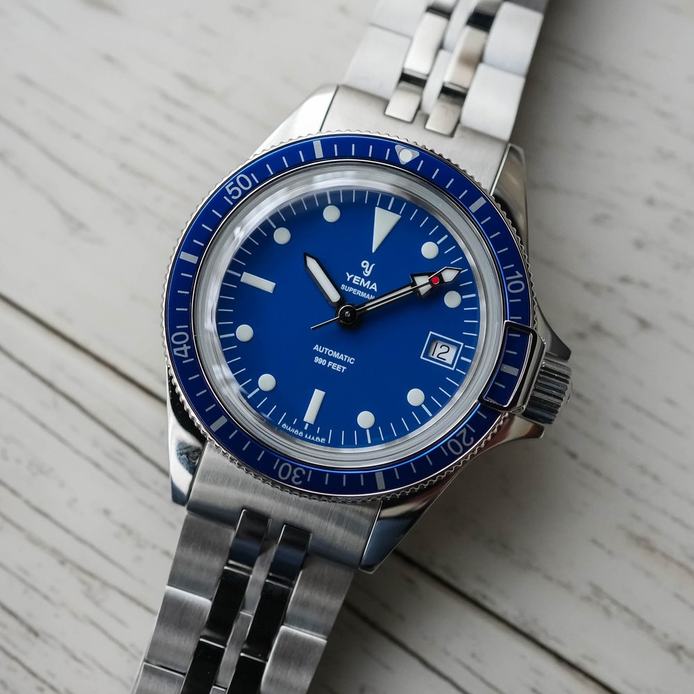 Yema Superman Orange Dial